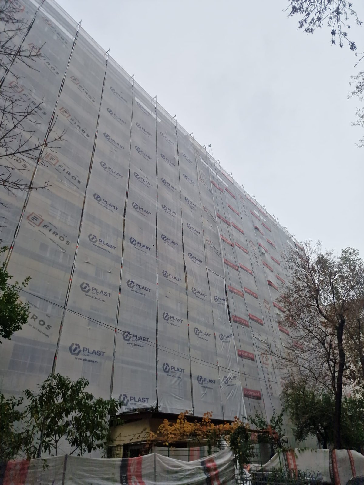 Imagine șantier reabilitare termică 3